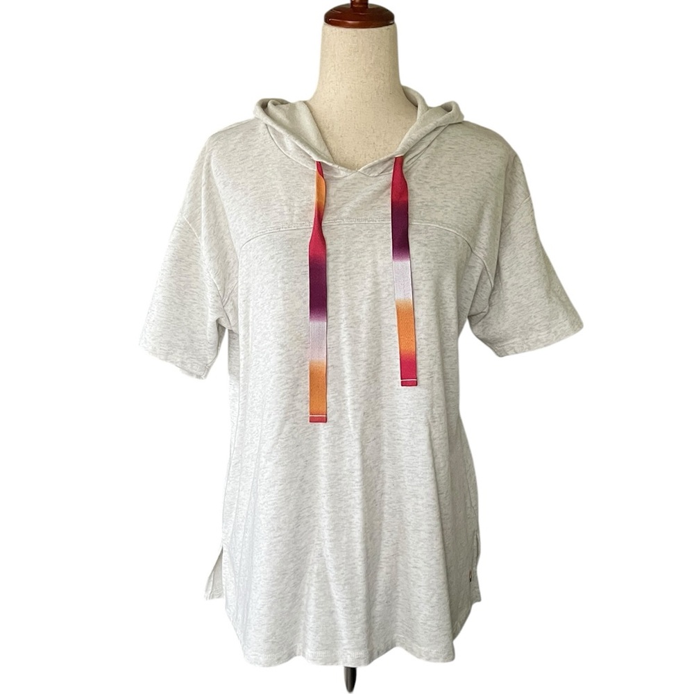 Livi Active pullover short-sleeve sweatshirt by Lane Bryant - Picture 1 of 7